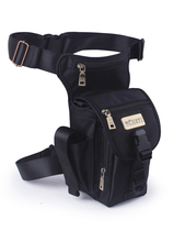 Outdoor waist and leg bag Mens multi-functional tactical motorcycle waist bag Sports cycling leg bag Army fan kit oblique cross bag