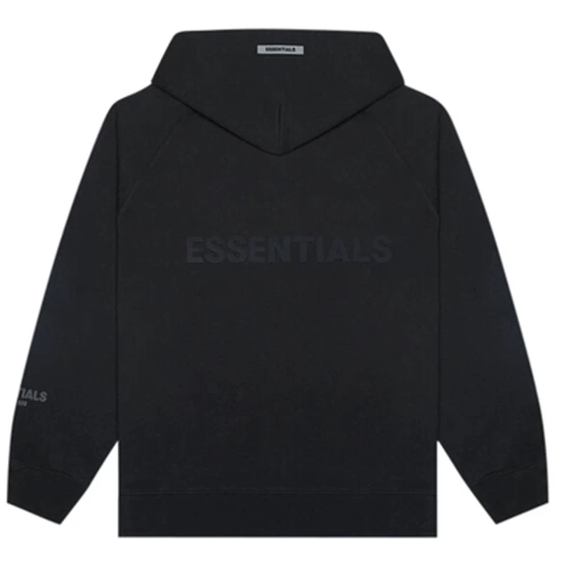 Худи на молнии (ESSENTIALS) унисекс, 3D силиконовые буквы, кардиган в стиле стрит
