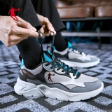 Демисезонная сетчатая спортивная обувь, мужская дышащая повседневная обувь с амортизацией