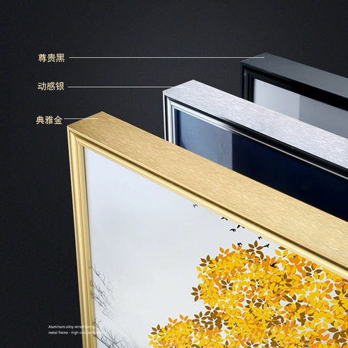 Сотни птиц Gao Fei Современная легкая роскошная крыльца декоративная живопись значительная абстрактная вертикальная версия фэнтезийной атмосферы фантастического атмосферного коридора