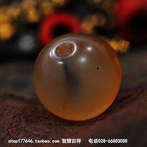 Tibetan old goods old agate auspicious for Buddha safe collection accessories 004