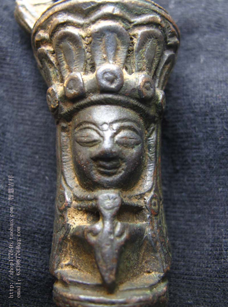 Tibetan Buddha Yuan Dynasty Bell's Completed Remains Antique Collection