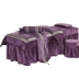 Đơn giản vẻ đẹp siêu mềm nhung bedspread pha lê gia đình bốn châu Âu cao cấp trị liệu mát-xa đặc biệt LOGO Bộ đồ giường tùy chỉnh - Trang bị tấm