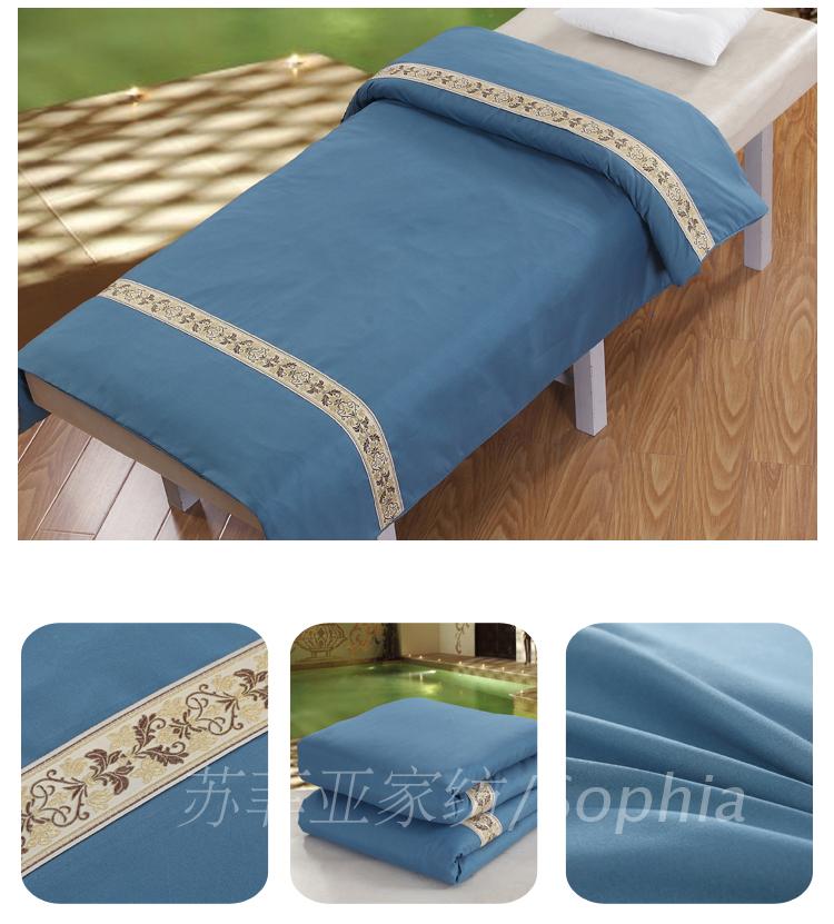 Winter vẻ đẹp giường chăn mảnh duy nhất là dành riêng massage vẻ đẹp mỹ phẩm chăn cốt lõi được đặt chăn 120 * 180 - Quilt Covers chăn nhung tuyết