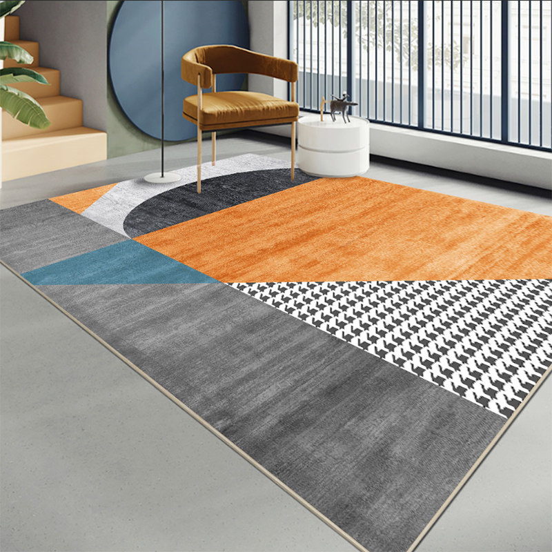 Nordic ins living room carpet sofa tea table mat light luxury American bedroom carpet home full carpet large area