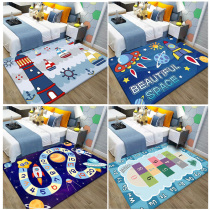 Cute cartoon carpet living room childrens room carpet bedroom full of tatami bed side carpet rectangular climbing mat