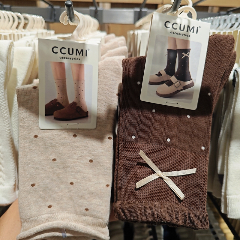 Fat Donglai Supermarket Meets Women's Socks 2026 New Popular Style Pure Cotton Autumn and Winter Ballet Style Cute Lace Versatile Fat Donglai Supermarket Meets Women's Socks 2026 New Popular Style Pure Cotton Autumn and Winter Ballet Style Cute Lace Versatile