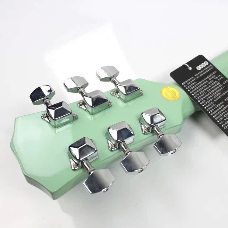 Nhạc cụ guitar dân gian 40 inch gửi 12 phụ kiện ba màu tùy chọn với cần điều chỉnh cho người mới bắt đầu chơi nhạc cụ jita - Nhạc cụ phương Tây trống đoàn đội