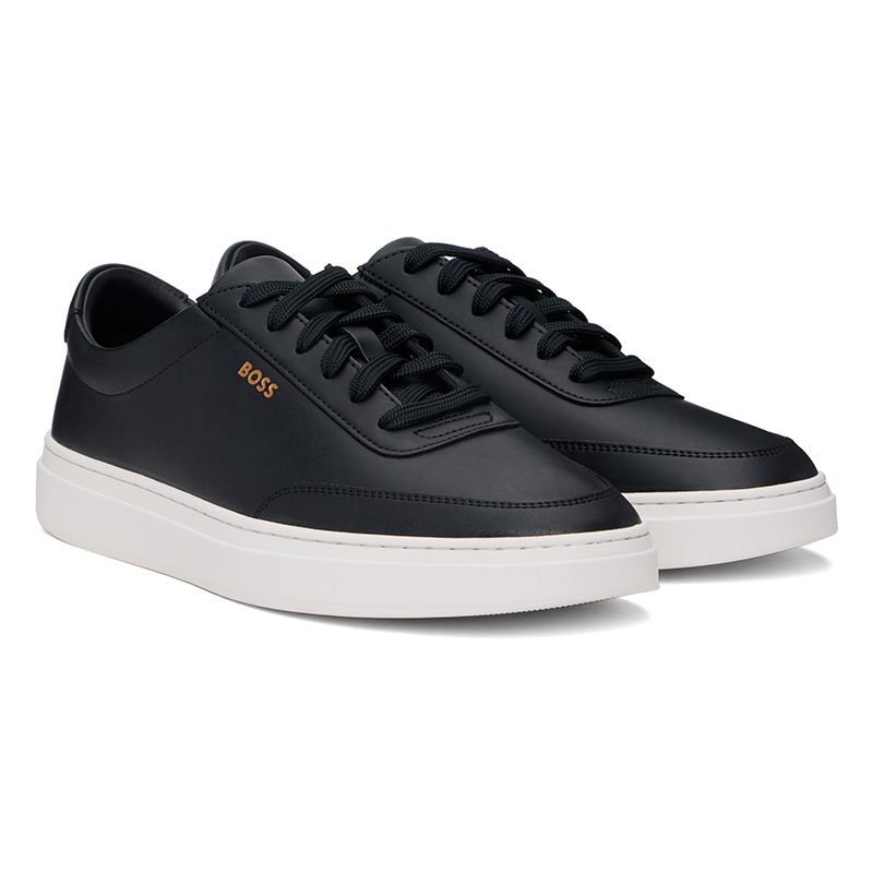 Hugo Boss Men's Shoes New Men's Leather Logo Printed Sneakers Casual Sports Shoes