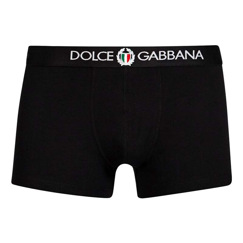 Dolce&Gabbana/Dolce & Gabbana Men's Cotton Embroidered Boxer Briefs N4A03J 00020