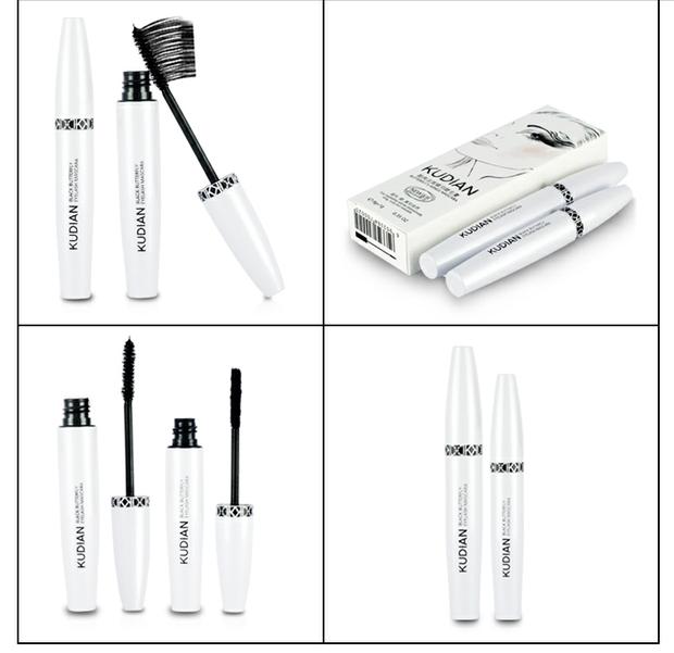 Mát mã dày lông bướm đen dày mascara hai gói xoăn dài không thấm nước không nở lâu mã hóa chống mồ hôi - Kem Mascara / Revitalash chuốt mi karadium