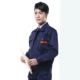 Mei Annu mùa thu mới áo dài tay phù hợp với nam giới và phụ nữ Hải quân nhà máy màu xám xanh xưởng bảo hiểm kho vận