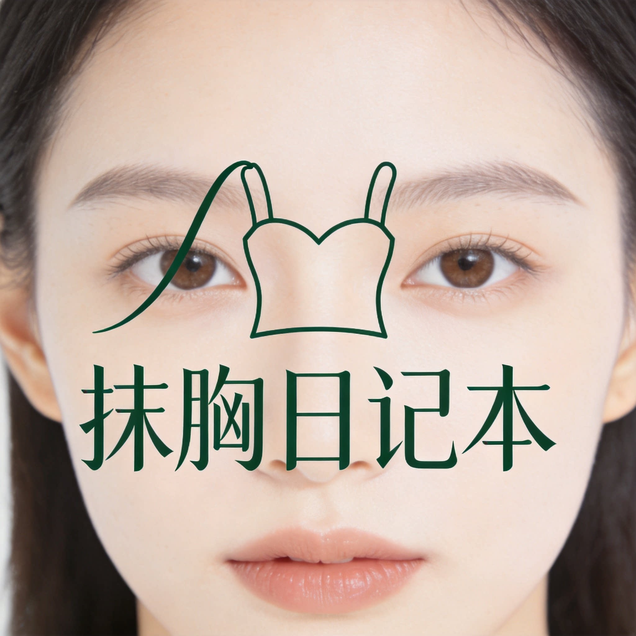 抹胸日记本的LOGO