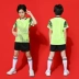 Đồng phục cầu lông trẻ em 2023 bộ quần áo tập bóng bàn ngắn tay bé trai và bé gái tùy chỉnh học sinh tiểu học quần áo thể thao mùa hè Cầu lông