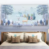 5D Diamond Painting 2021 Новая гостиная в европейском стиле Light Light Luxury Elk Dot Diamond Cross Stitch Crystal Full Diamond Diamond Diamond