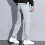 Li Ning, мужские осенние трикотажные спортивные штаны для отдыха, для бега, свободный крой