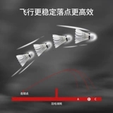 Li Ning Badminton подлинный G100 нелегко в гнилой профессиональной тренировке на открытом воздухе 12, чтобы установить муфретические покровители гусиных волос