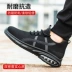 Dinggu labor protection shoes men's anti-smash and puncture-proof lightweight winter work steel toe men's construction site anti-odor old steel plate 