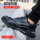 Dinggu labor protection shoes men's anti-smash and puncture-proof lightweight winter work steel toe men's construction site anti-odor old steel plate