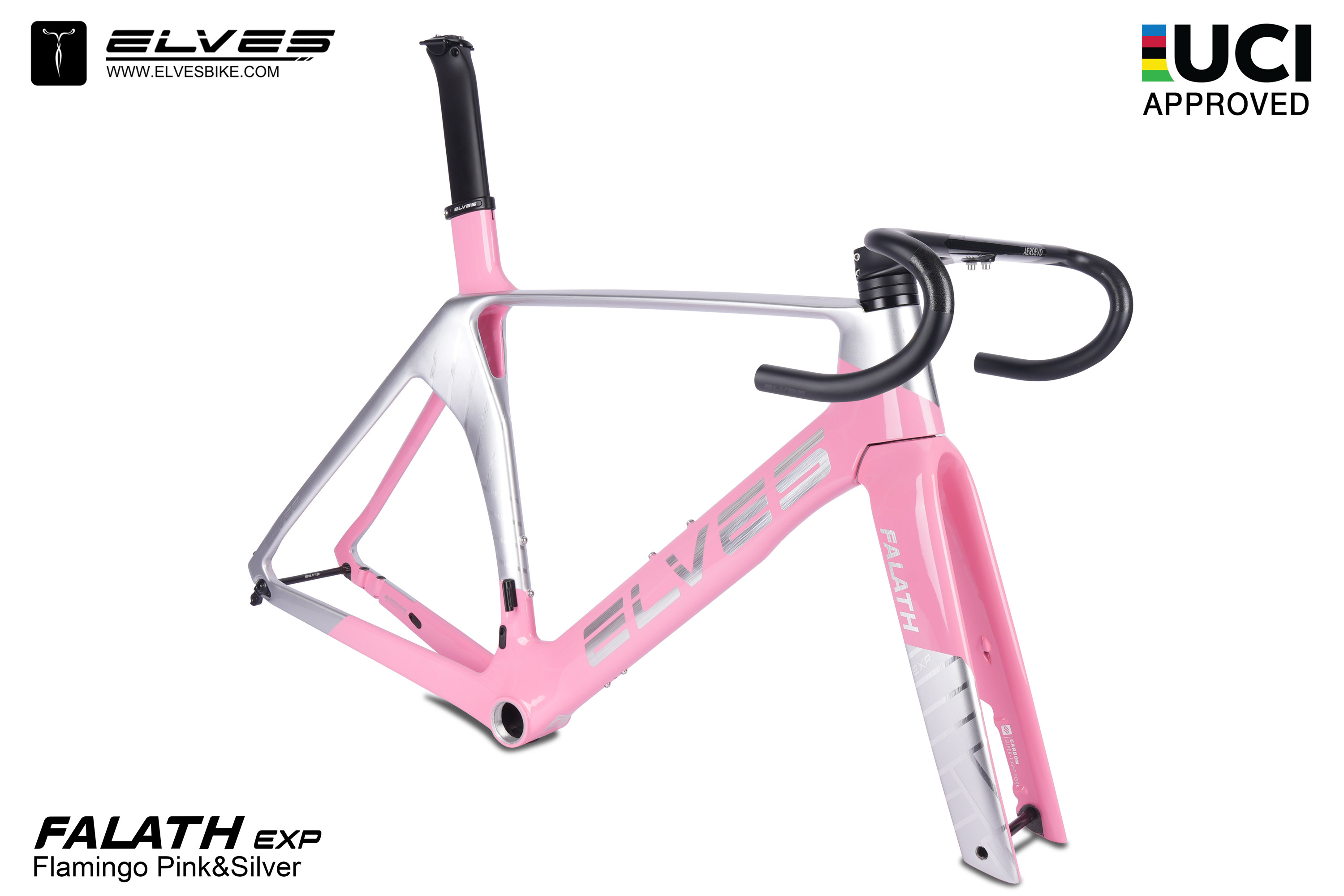 Elf Express Frame Elves Elf Falas Exp Wind-Breaking Disc Brake Road Bike Frame Carbon ...