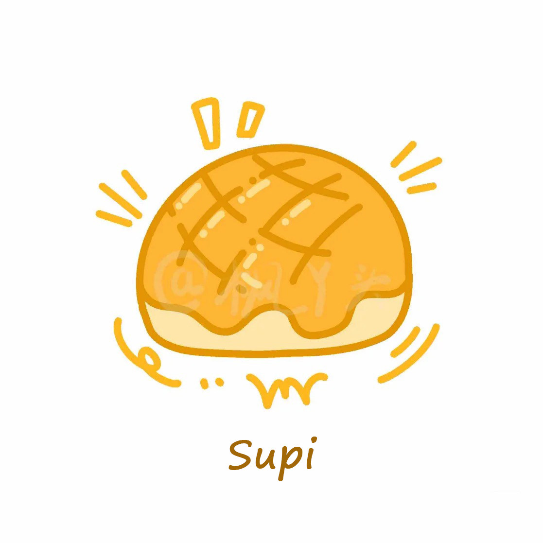 酥皮商店Supi的LOGO