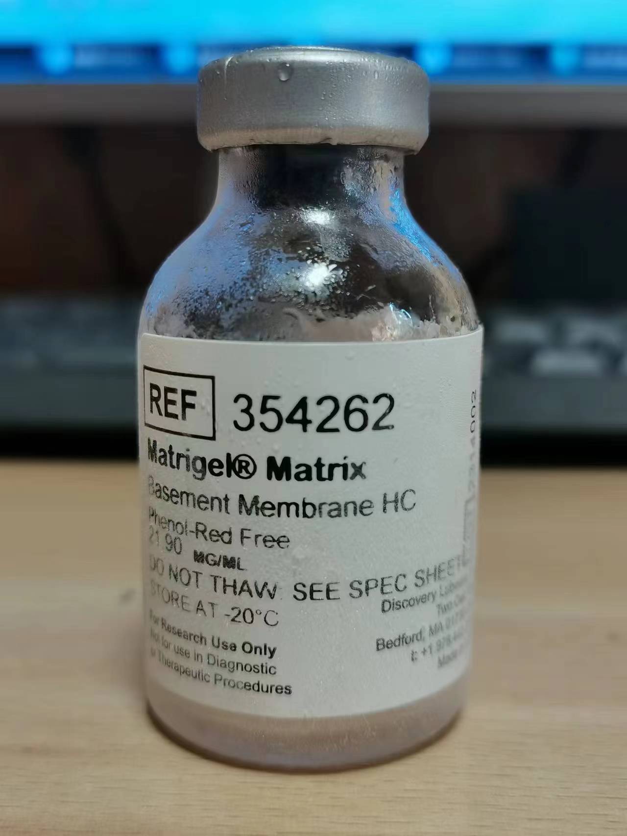 含票BD 康宁Corning 354262 Matrigel 基质胶 高浓度 无酚红 10ml