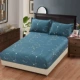 Giường da báo màu hồng Bộ chăn ga gối cotton đơn 1.8 / 1.5 / 1.2 mét Nệm Simmons Trải giường bằng vải bông