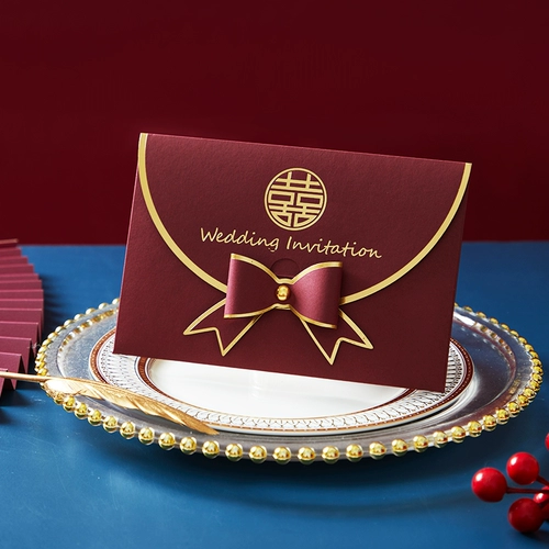 Новые приглашения на ветру на свадьбу, свадьба, свадьба, нишевое письмо с высоким уровнем.