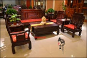 Dongyang woodcarving đồ nội thất gỗ gụ cửa hàng Trung Quốc sofa gỗ rắn Châu Phi gỗ hồng mộc khắc phòng khách đặt - Bộ đồ nội thất