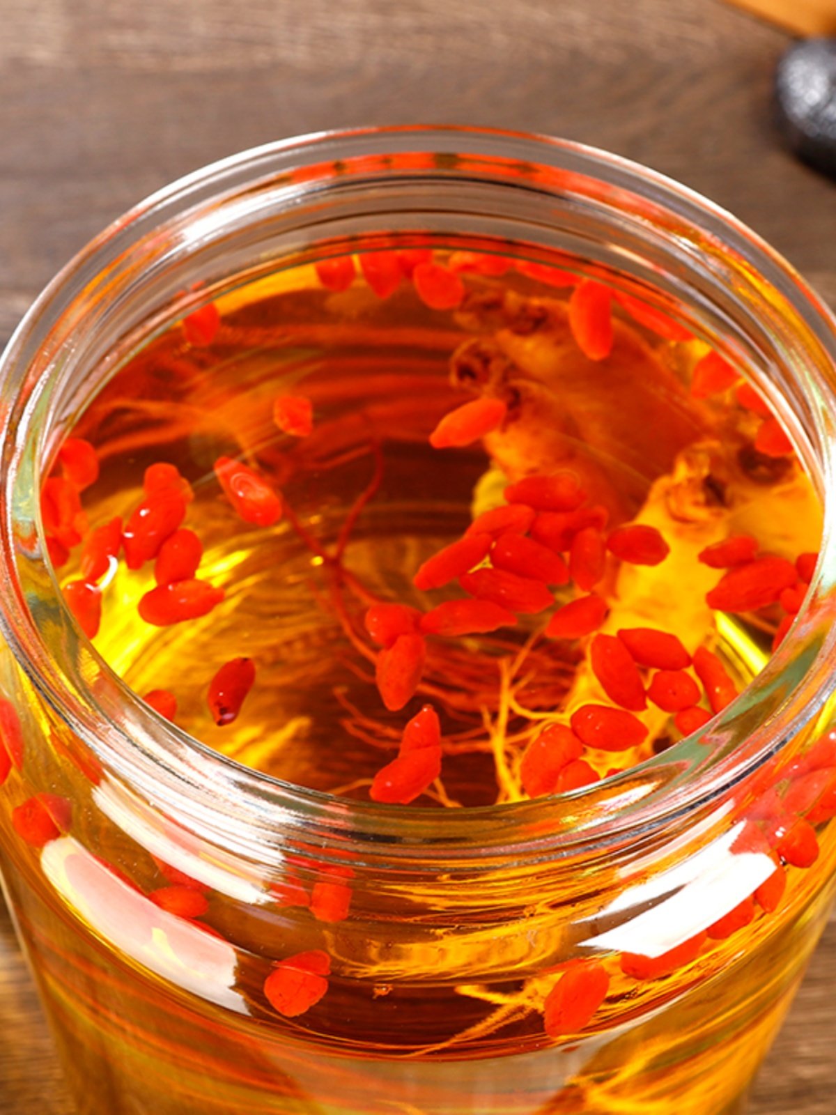 Lead-Free Thickened Glass Jar for Brewing Wine, Household Wide-Mouth Ginseng Wine Bottle, Enzyme Juice Jar with Spigot