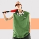 DASE Studio Summer Tide Thương hiệu Cặp đôi tay áo Vest nam Hip-Hop Loose Letter In Áo thun cotton vai - Áo vest cotton ao ba lo nam