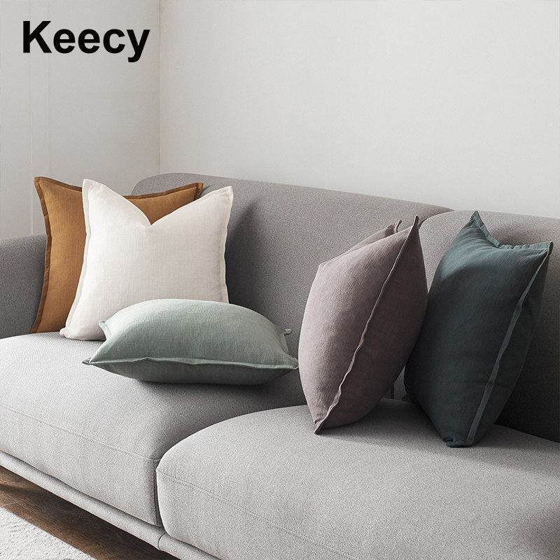 Nordic Vegan Minimalist Hug Pillow Office Sofa Car Back Cushion Close To Pillow Headbed Backrest Padded Waist Pillow Living-room Holding Pillow