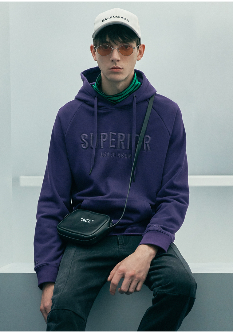 Sweatshirt homme TRENDIANO - Ref 3129155 Image 8