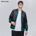 TRENDIANO Tide thương hiệu 2019 mới mùa xuân và mùa hè nam openwork khâu áo len mỏng áo khoác giản dị nam - Áo khoác áo khoác nam cao cấp Áo khoác