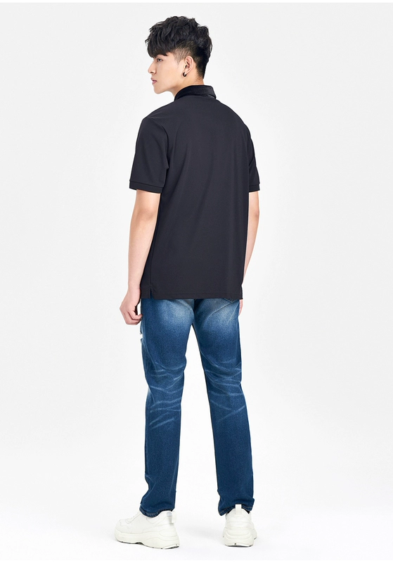 Xu hướng mùa hè của nam giới TRENDIANO Cotton Slim Stretch Quần jeans dài Quần dài 3GC206704P - Quần jean quần tây nam