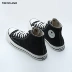 TRENDIANO Thể thao mùa hè cho nam Giày thể thao cao cấp Giày cao cấp Chữ huy hiệu Ren giày Canvas 3GA251809P - Giay cao giày sneaker nam Giay cao