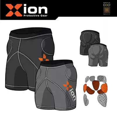 XION ski hip protection D3O protection double board men's snowboarding hip protection Women's protective gear ski protective clothing