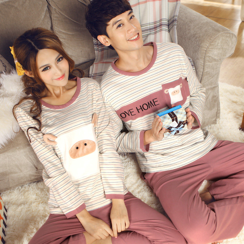 Pyjama mixte en Coton à manches longues - Ref 3005120 Image 1