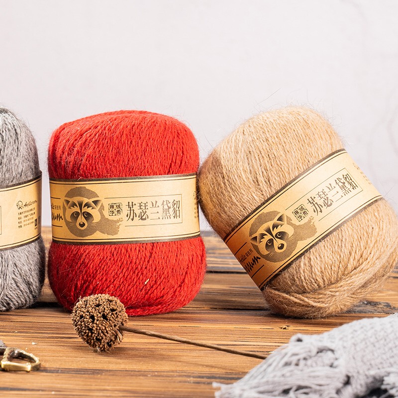 Event (Buy 6 Get 9) Angeli Suseran Deerskin Mink Fur Yarn - No Need for Needles