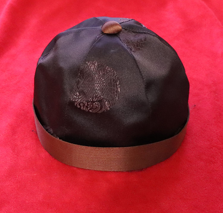 Middle-aged and elderly Tang wear hat men's ladies elderly Fushou hat birthday grandparents birthday birthday birthday hat