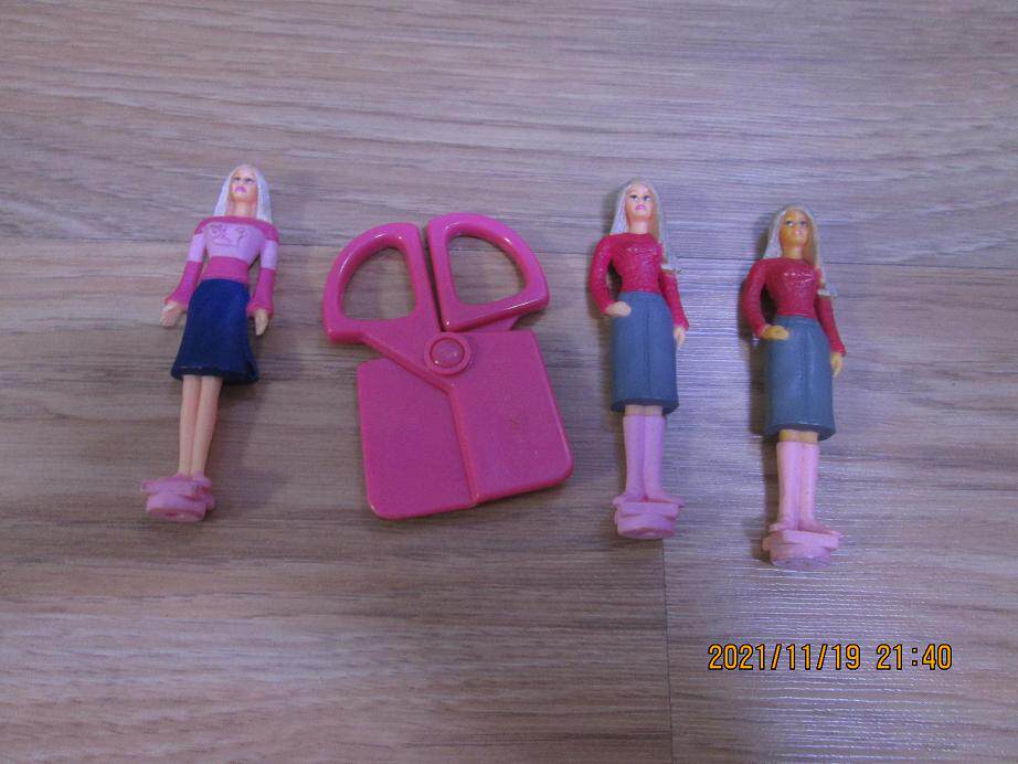 McDonald's Barbie Stationery House Toys are sold separately (the price of the characters is 18.8 yuan)