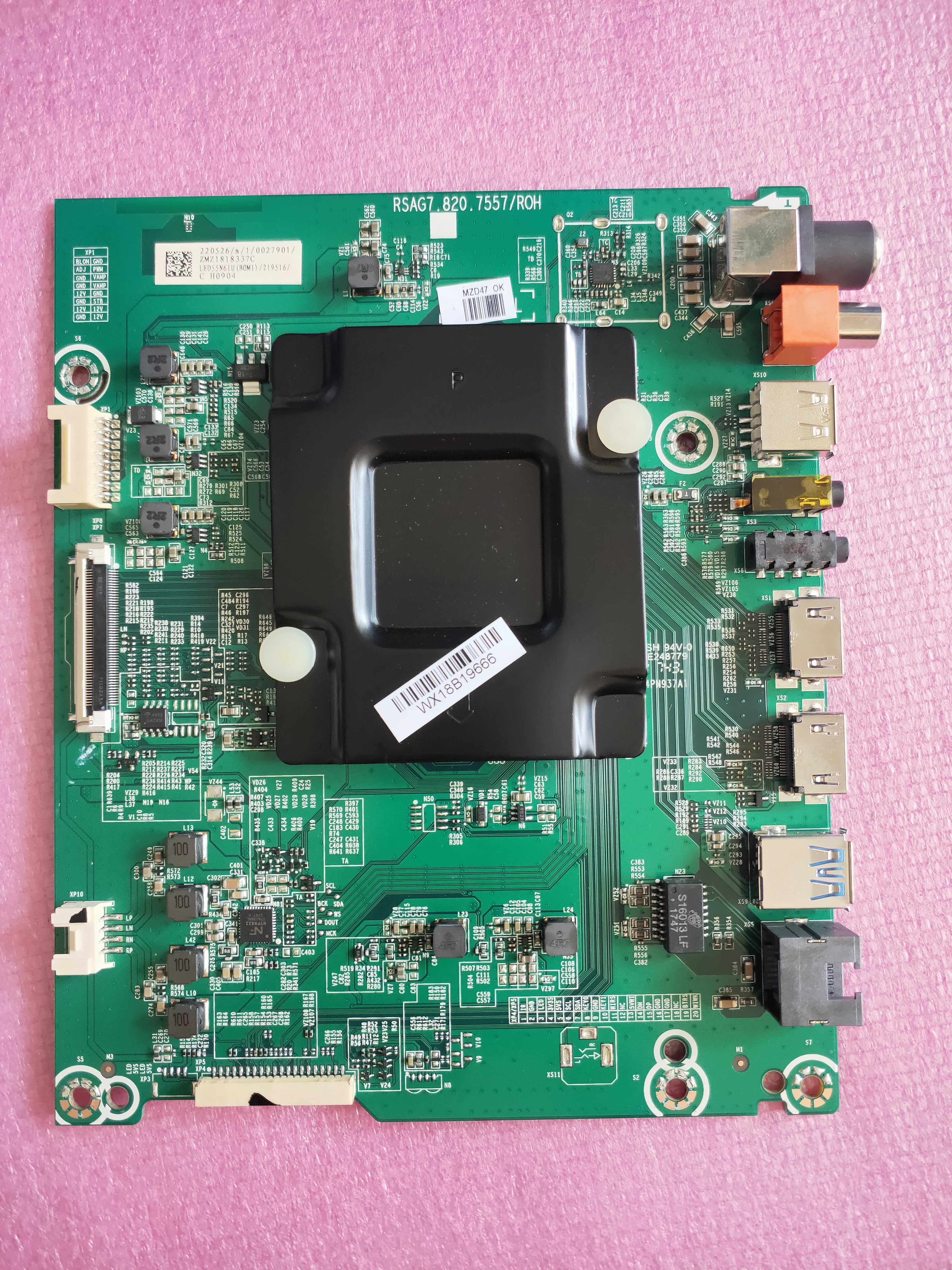 Original Hisense LED55N61U motherboard BOM1 219516 220526 RSAG7 820 7557 ROH