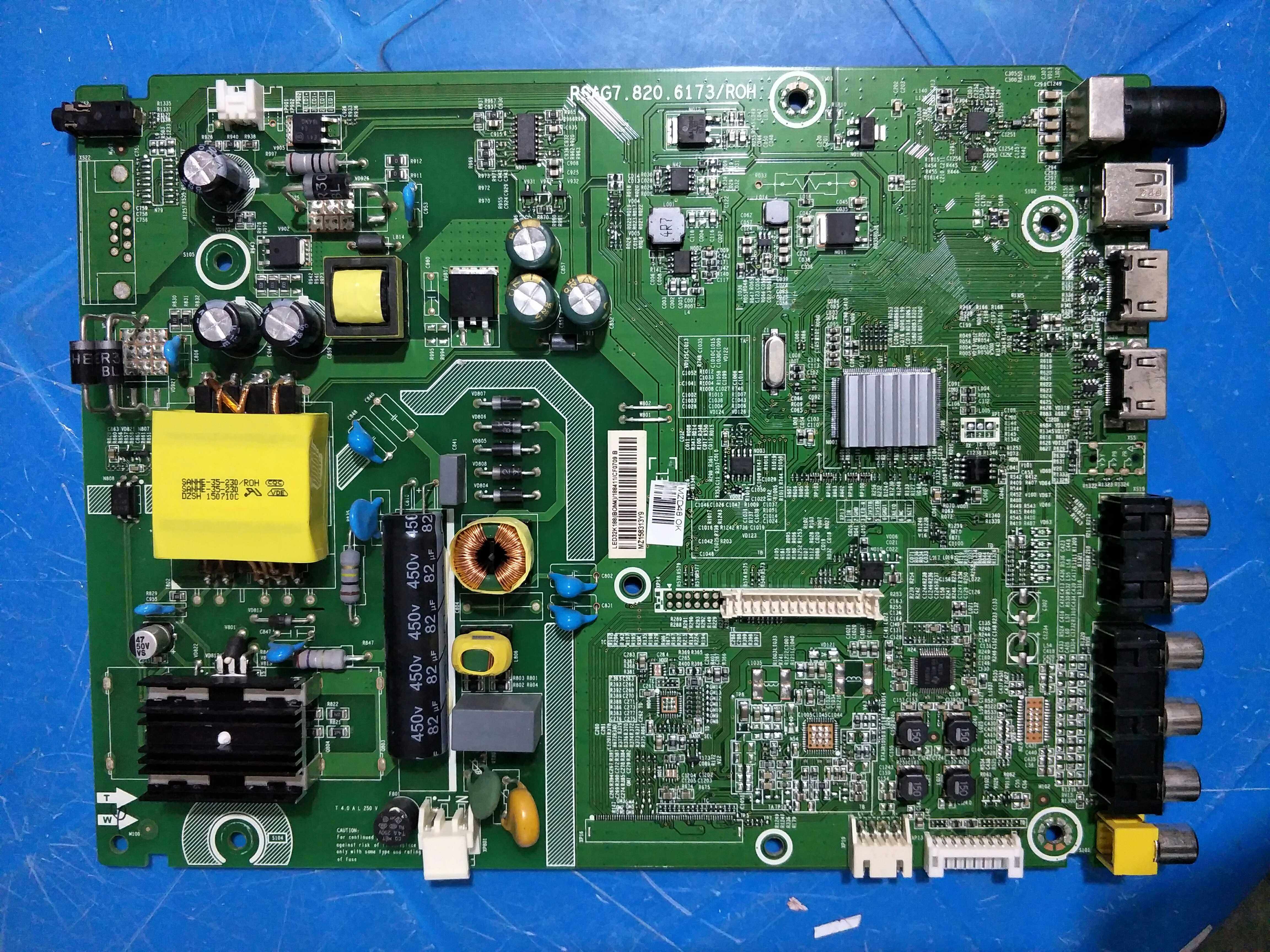Haixin LED32K188 (BOM3 4) LED32EC210D Main board RSAG7 820 6173