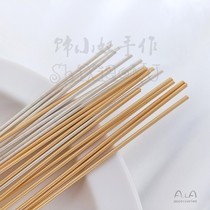 Color-preserving 14K copper packet is pure silver spring sleeve diy wiring memory bracelet collar coil wire tube