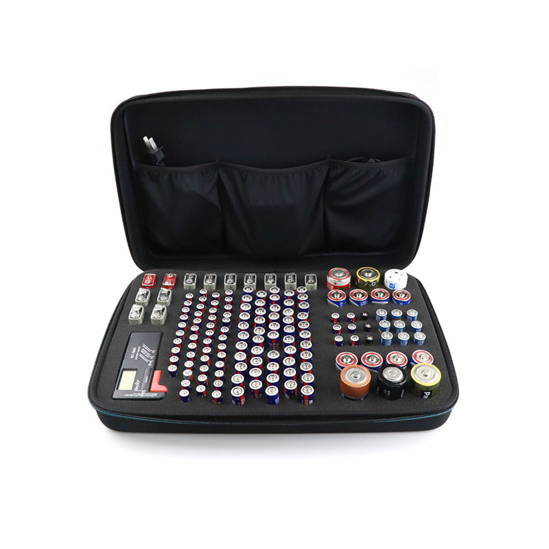 Suitable for Alep eneloop battery charger storage bag Universal protection box Portable anti-pressure large capacity