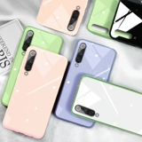 Xiaomi, стеклянный чехол для телефона, мужской силиконовый защитный чехол, ультратонкий экран, популярно в интернете, зеркальный эффект, защита при падении, ограниченное издание