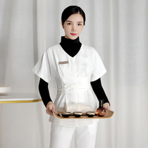 Like Wind High-end Beauty Beauty Nail Workwear Women Spa Foot Bath Technician Suit Health Care Clothing Beauty Salon