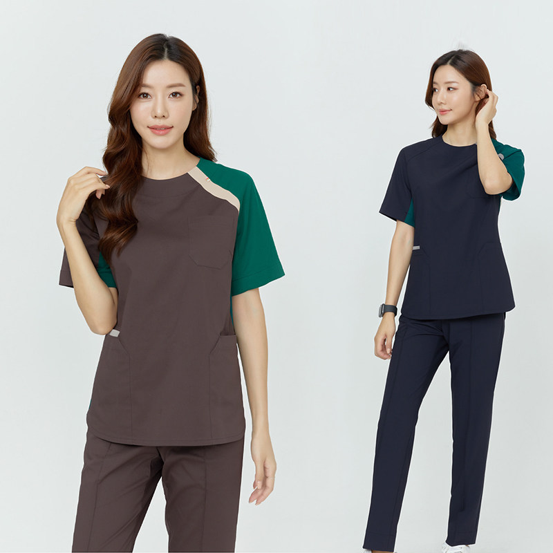 Korean version Operating room Handwashing doctor Nurse Clothing Oral Dental Pet Beauty Salon nursing clothes Medical and work clothes