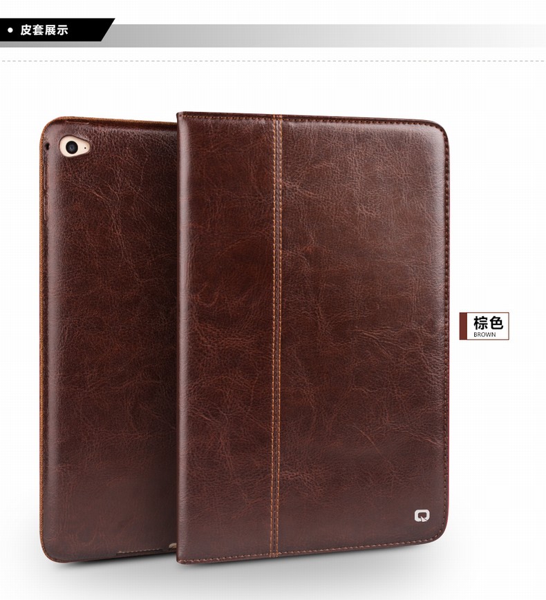 Apple Tablet iPad2 3 4 6 iPad Air2 Sleep Wake Up Leather Case Phụ kiện bảo vệ