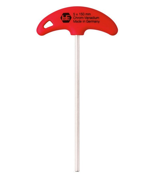 HAFU Germany Harvard metric 200mm long T-type hex wrench 2 2 5 3 4 5 6 7